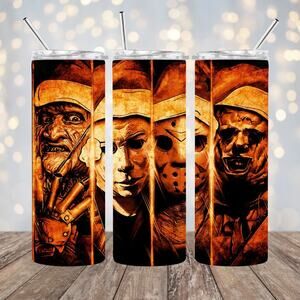 Horror 20oz Tumbler With Straw
